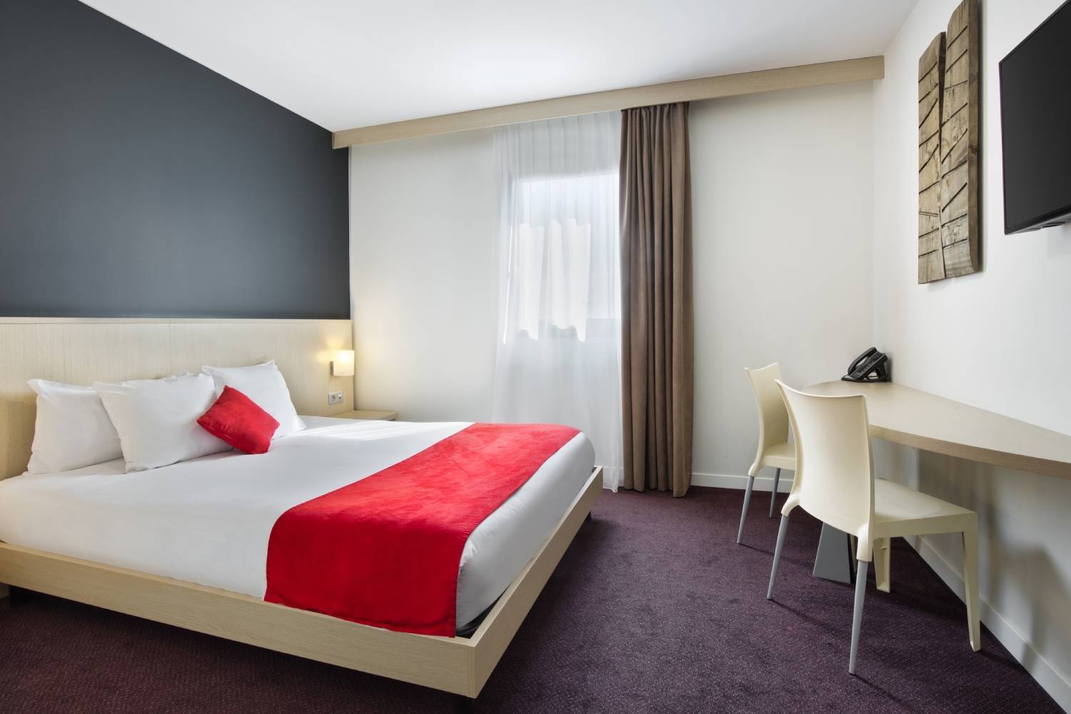 Chambre standard du Sure Hotel Nantes Beaujoire