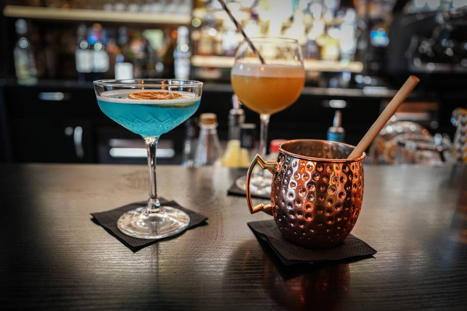 Cocktails du Bar du Sure Hotel Nantes Beaujoire